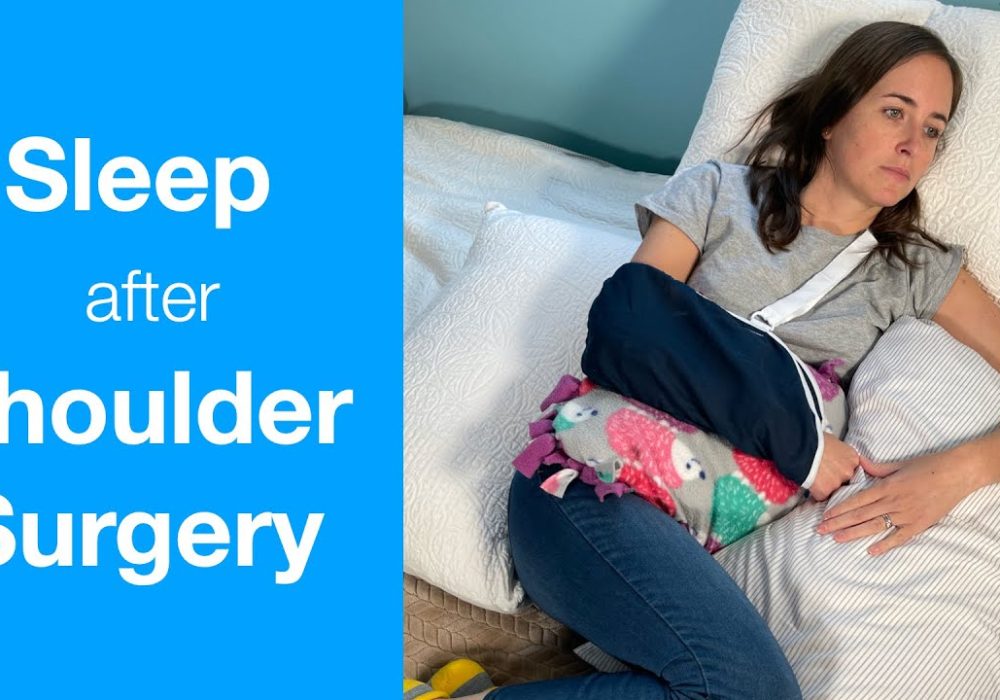 How to Sleep on a Wedge Pillow After Shoulder Surgery,