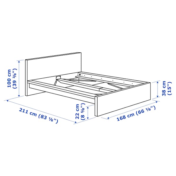What Is The Size Of A Queen Bed Frame