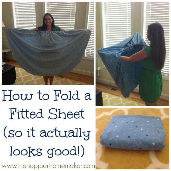 How To Fold A Fitted Sheet