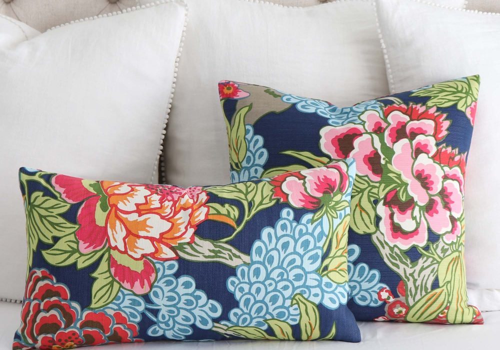 Floral Throw Pillow