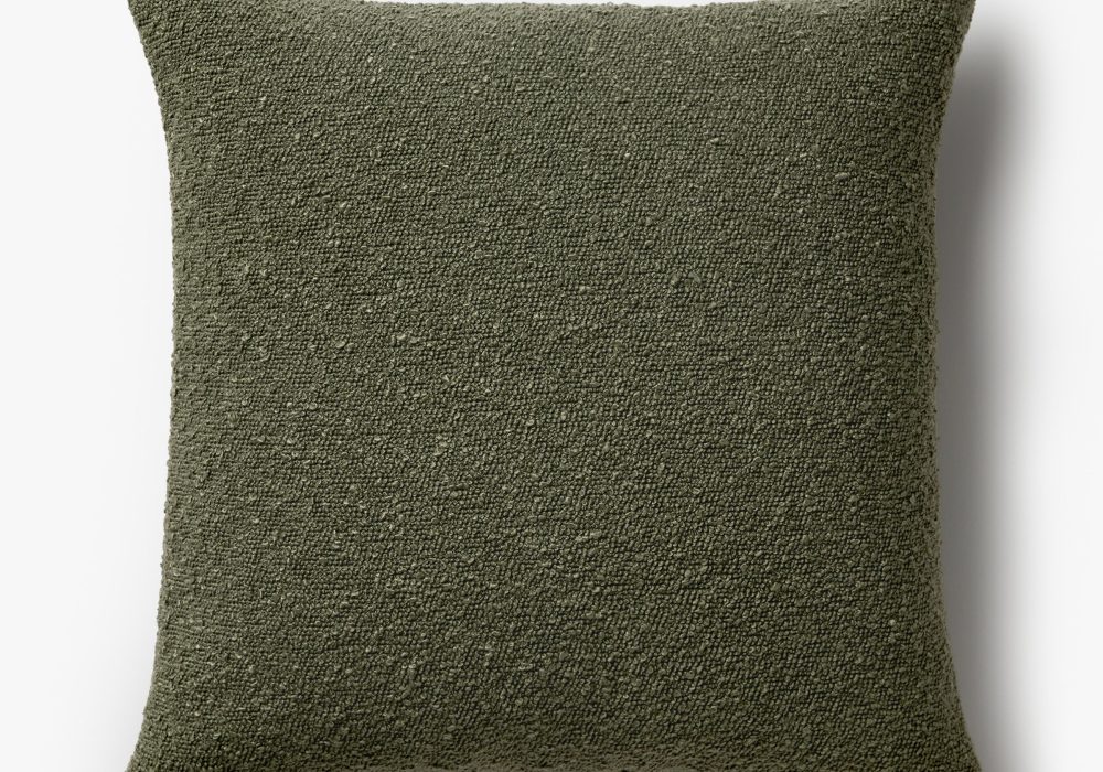 Green Throw Pillow