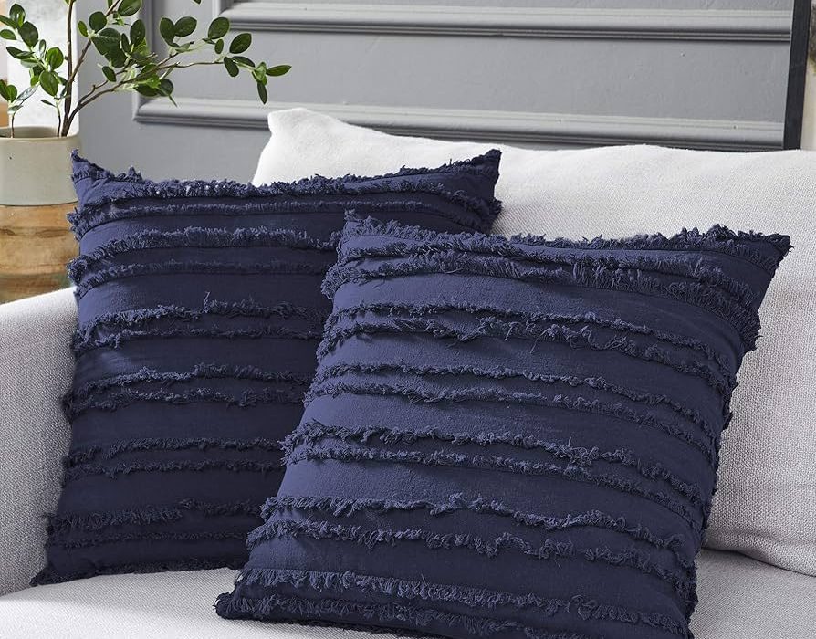 Navy Blue Throw Pillows