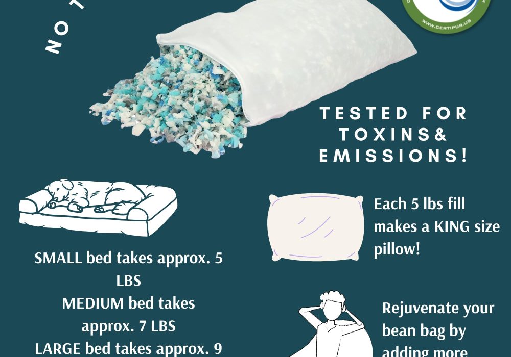 Memory Foam Pillow Filling