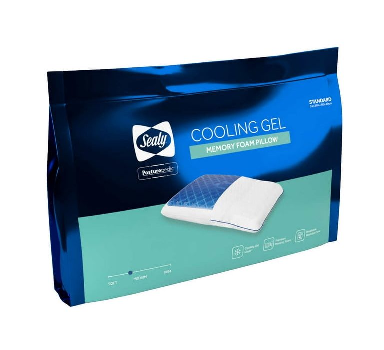 Sealy Memory Foam Pillow With Cooling Gel