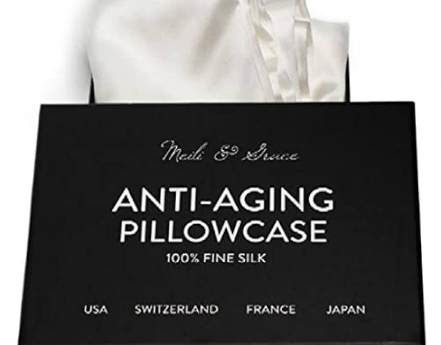 Anti-Wrinkle Silk Pillowcase for Aging Skin