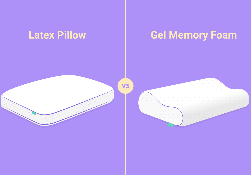 Latex Pillow Vs Memory Foam Pillow
